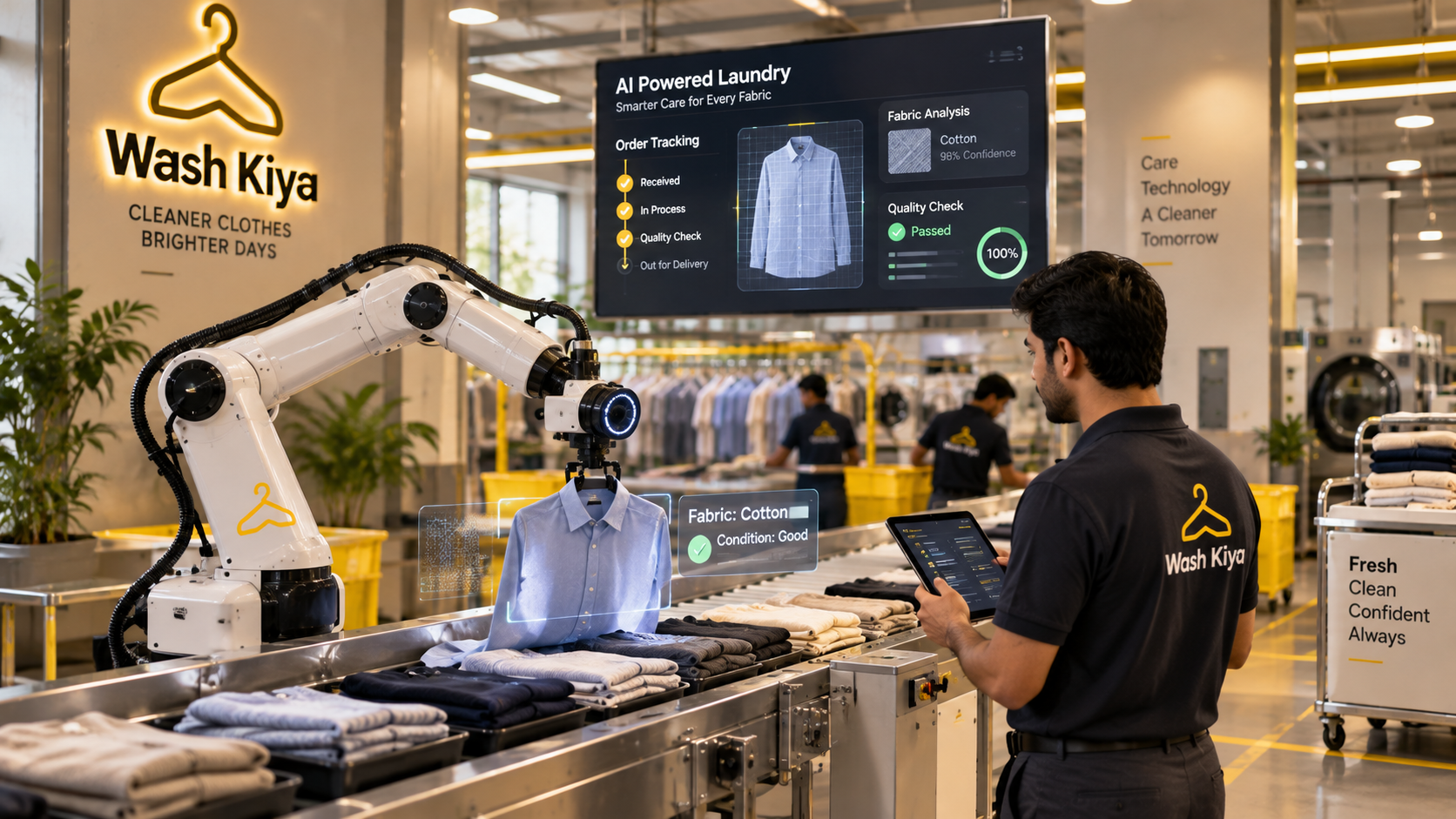 AI and Technology in Laundry: How Smart Laundry Businesses Are Improving Customer Experience in 2026 - Wash Kiya