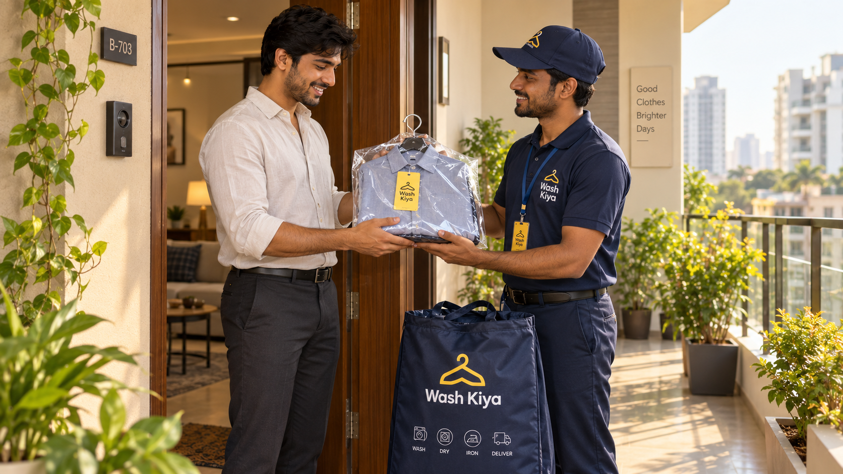 Laundry Pickup and Delivery in India: Why Doorstep Laundry Is Becoming the New Normal in 2026 - Wash Kiya