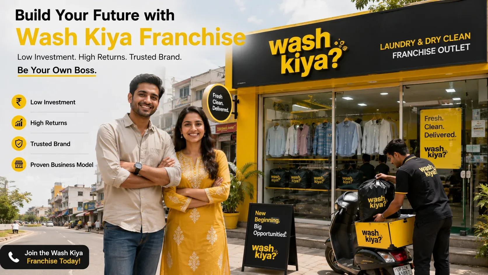 Top 5 Reasons Invest Laundry Franchise