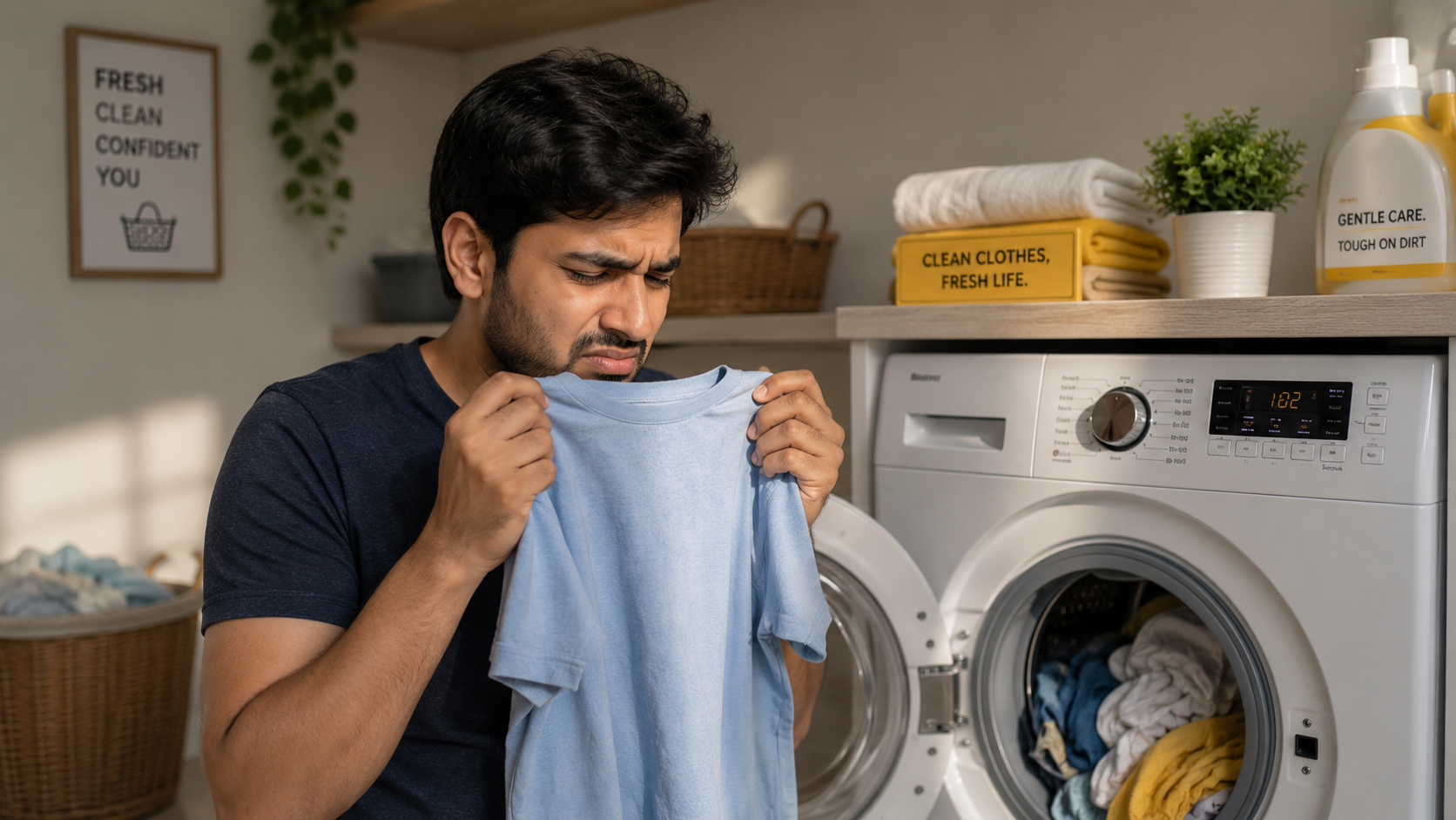 Why Your Clothes Still Smell After Washing - Wash Kiya